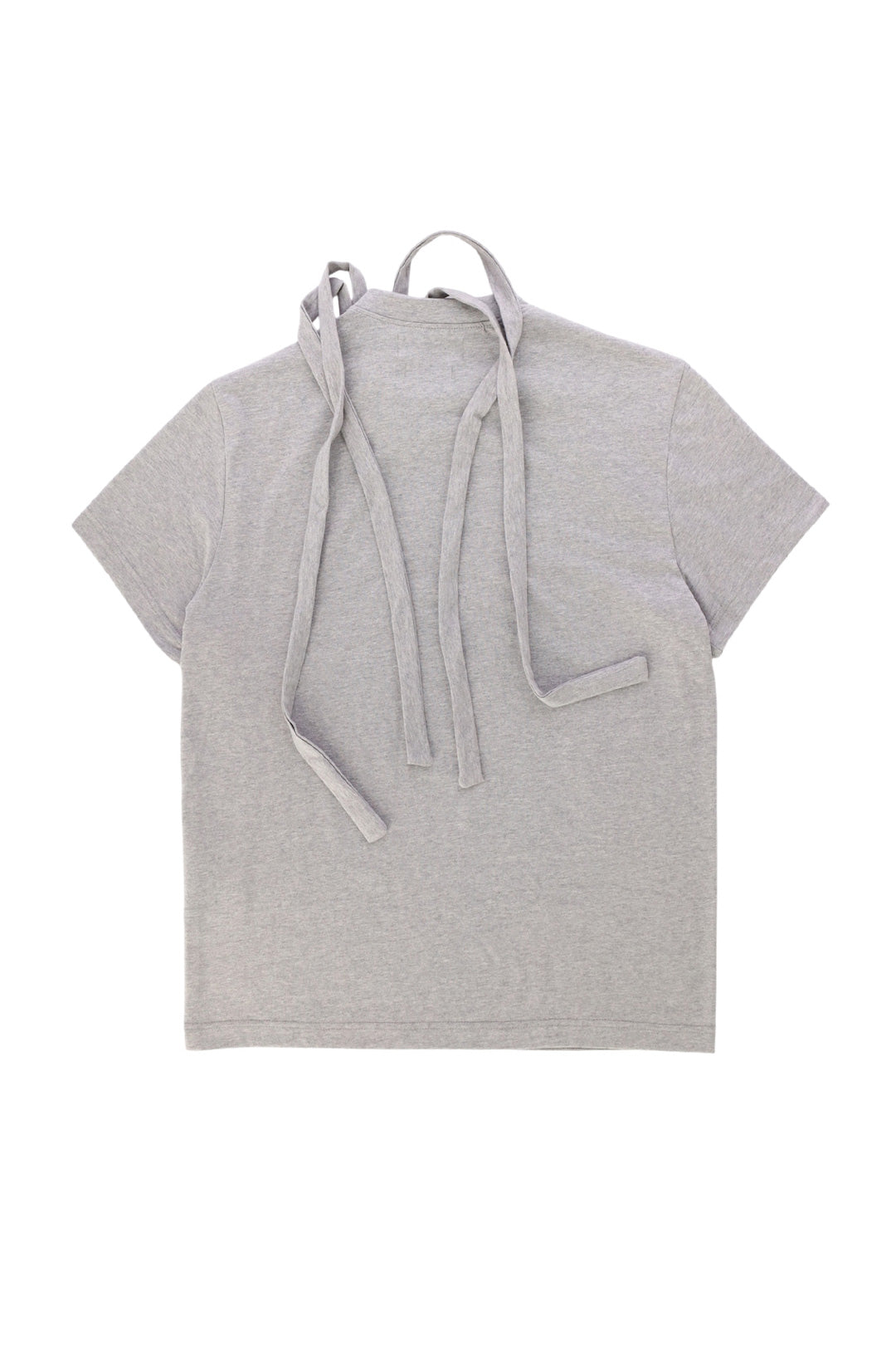 DOUBLE COLLAR T-SHIRT_VER IMBALANCE(GRAY)