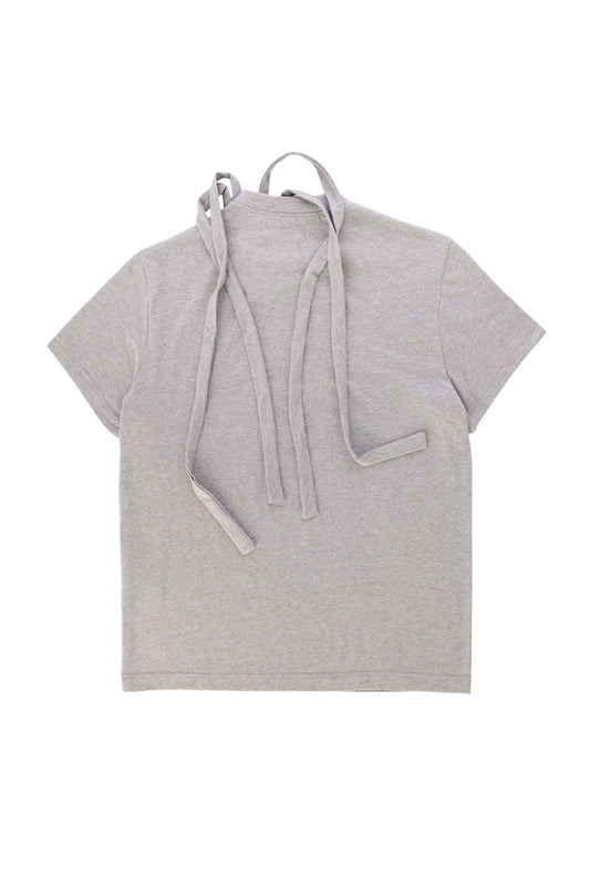 DOUBLE COLLAR T-SHIRT_VER IMBALANCE(GRAY)
