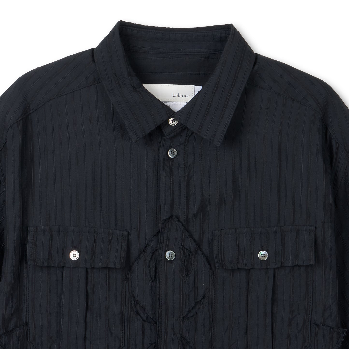 FLOWER SHIRTS VER BALANCE BLACK