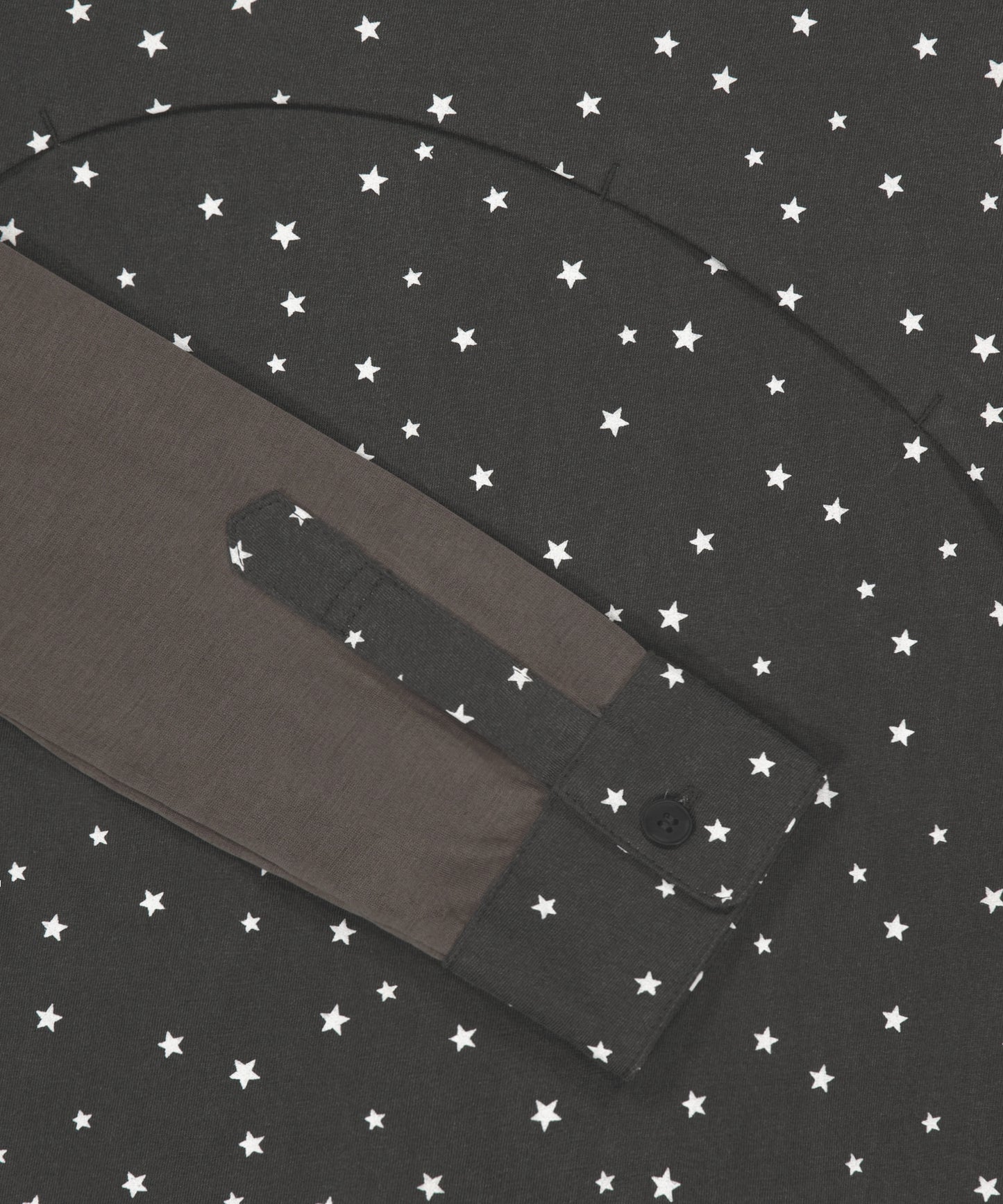 STARCUT JERSEY COLLAR TEE - STONE BROWN
