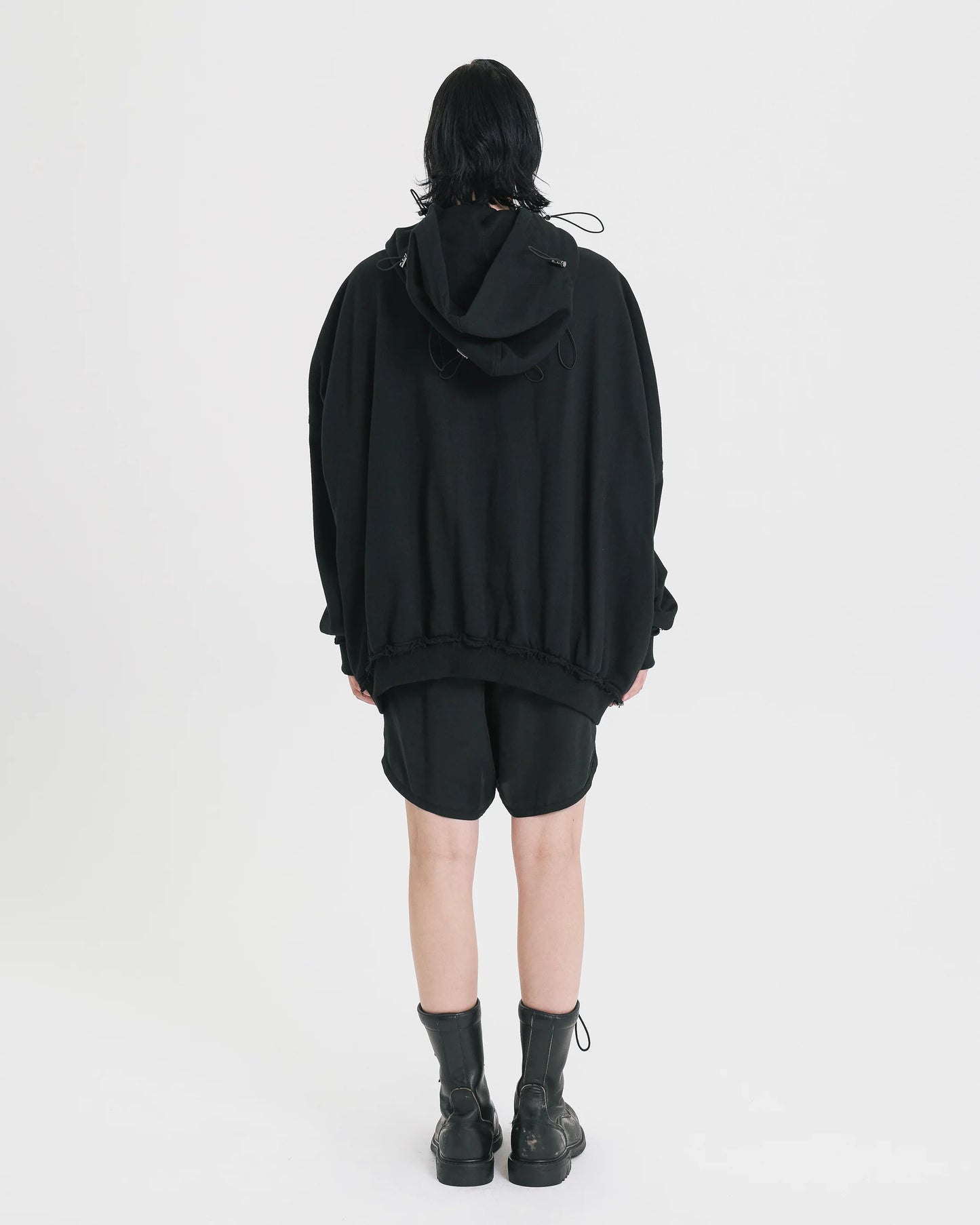 MULTI SHOULDER VOLUME HOODIE