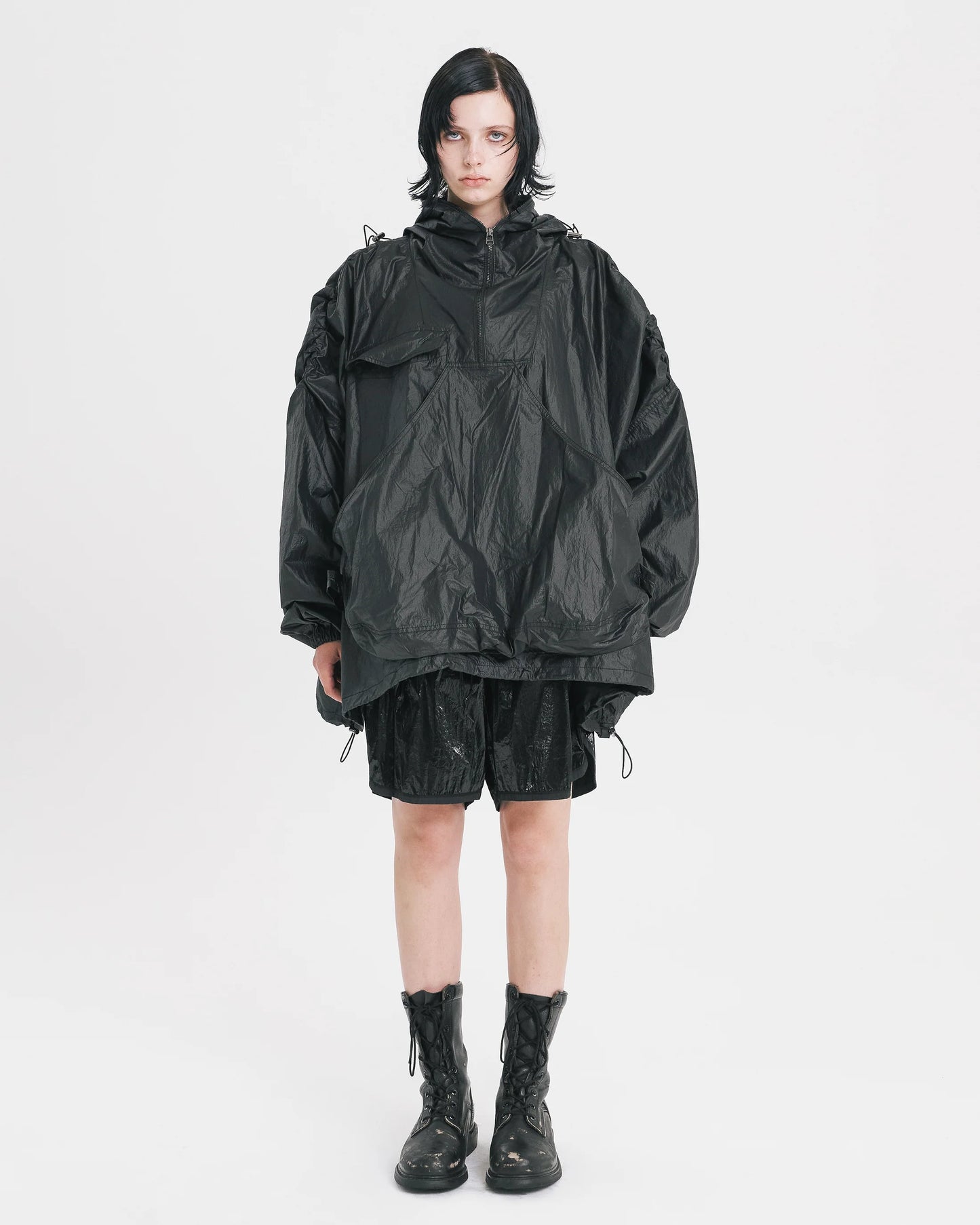 TWO HOODS ANORAK
