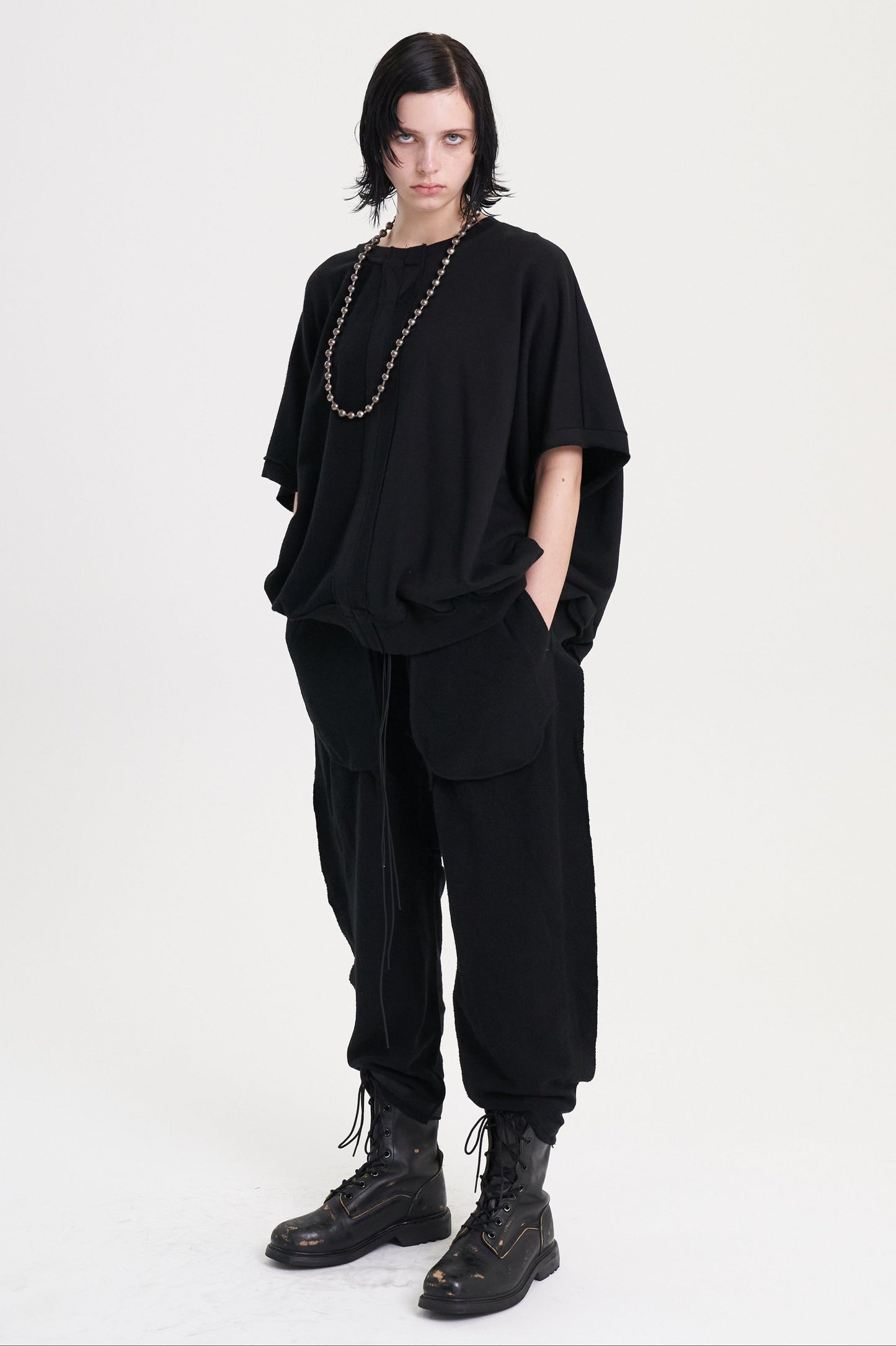 INSIDE OUT BAGGY PANTS