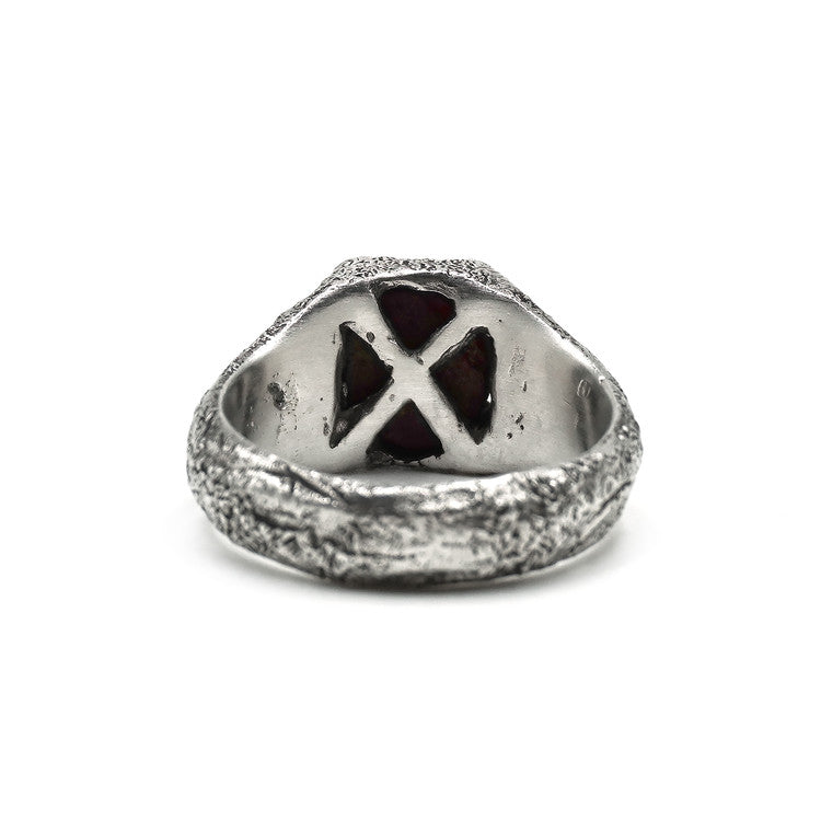 STAR RUBY SIGNET RING