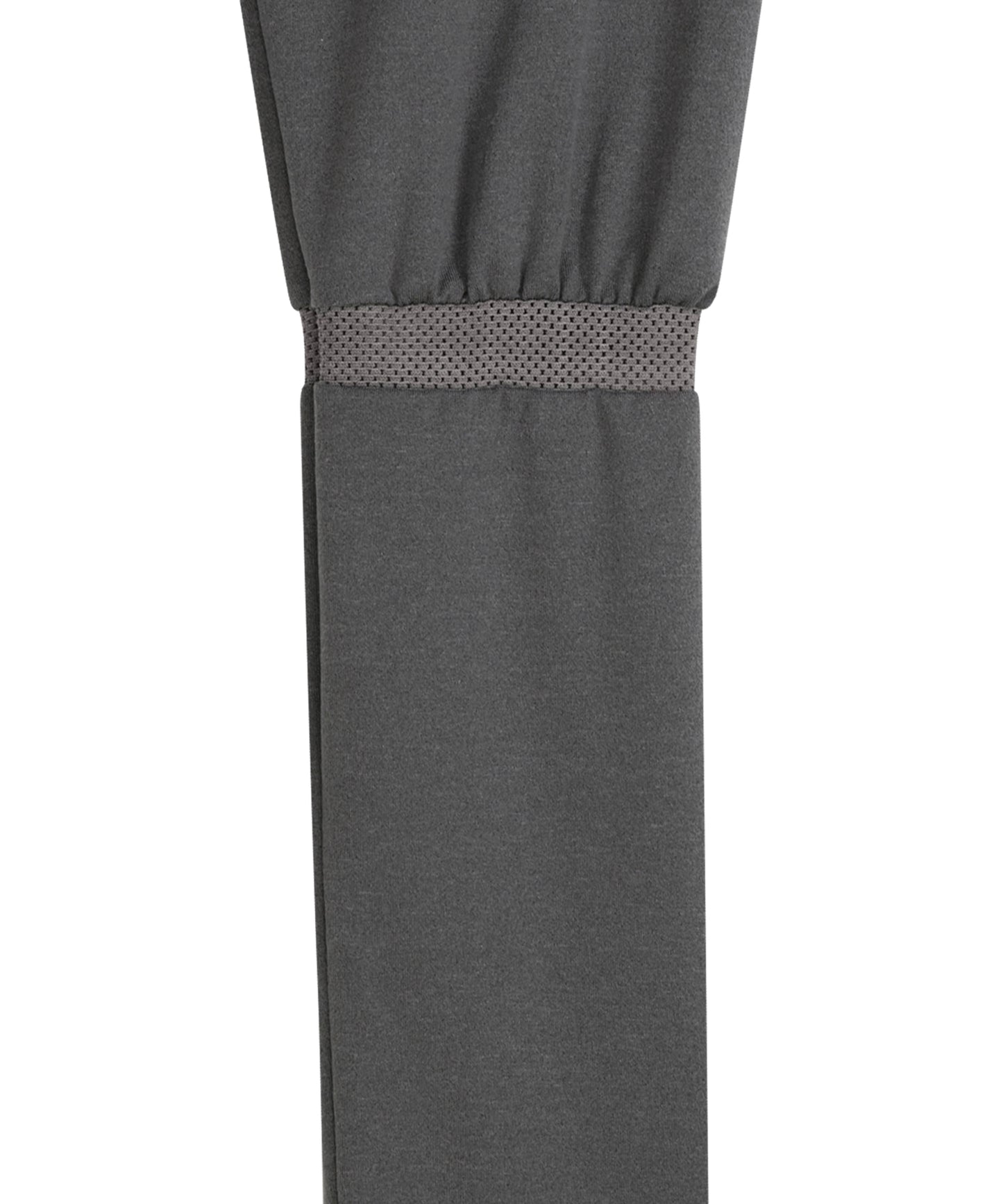 MESH BAND PUFF SLEEVE - CHARCOAL