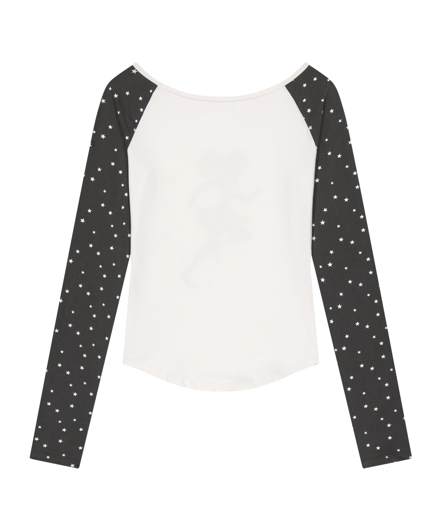 STAR REGLAN LONG SLEEVE - CHARCOAL