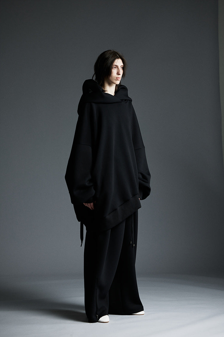 NEOPRENE EXTRA LARGE HOODIE BLACK