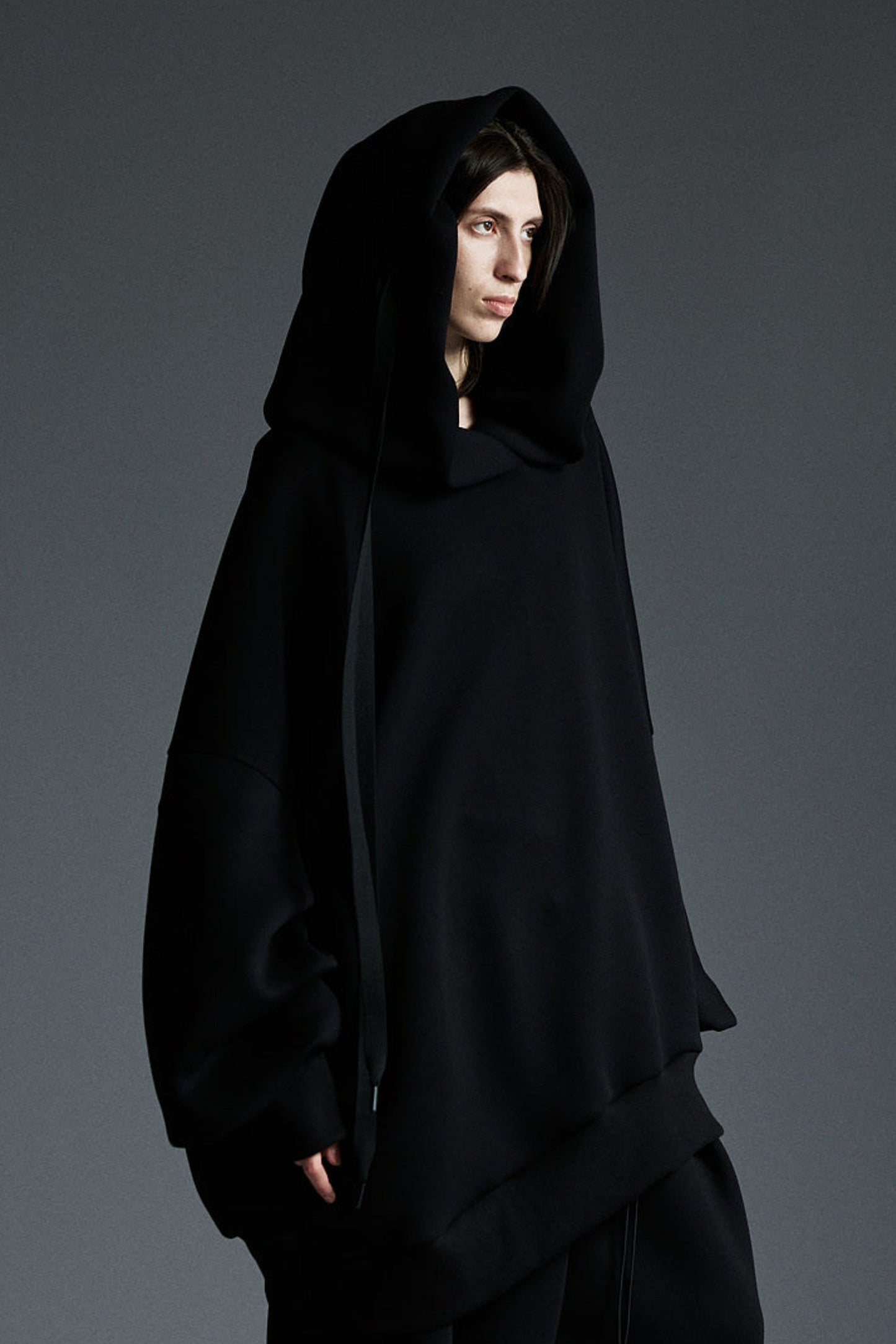 NEOPRENE EXTRA LARGE HOODIE BLACK