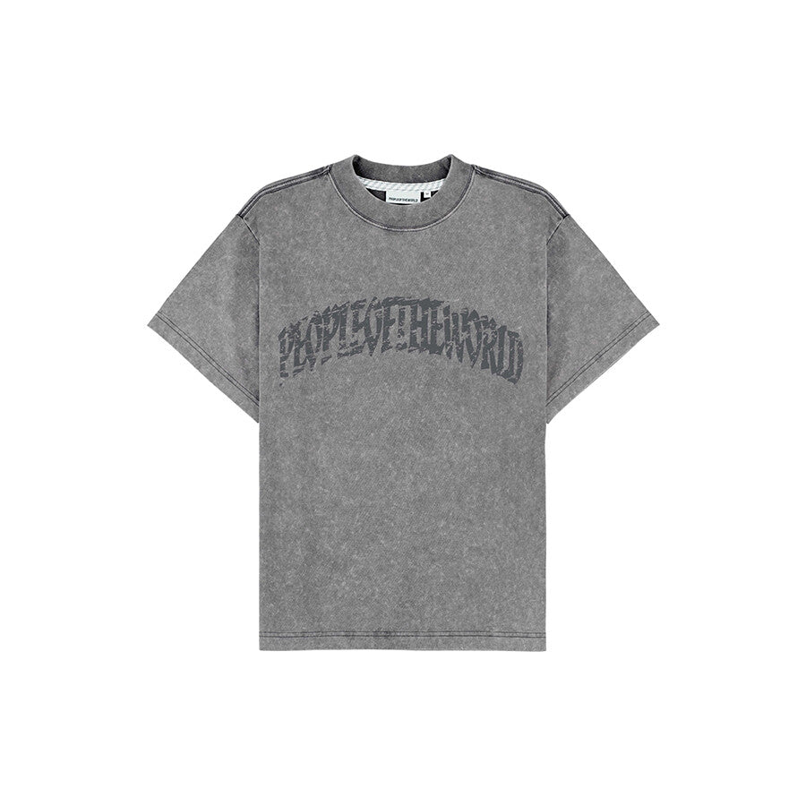 SIGNATURE OCEAN PIGMENT T-SHIRT GRAY